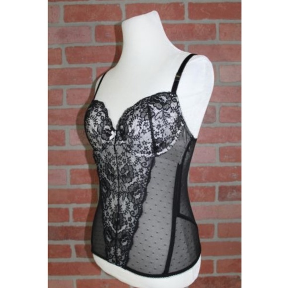 Victorias Secret Padded Crystal Studded Corset - Picture 5 of 8